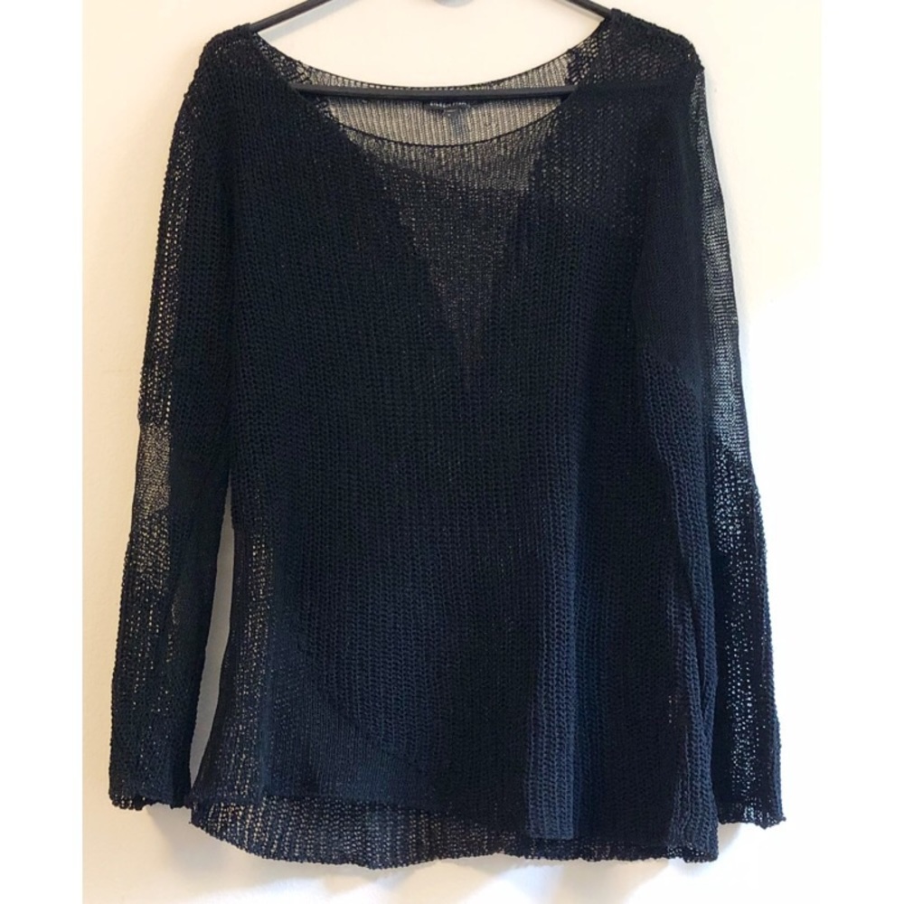 Eileen Fisher Open Stitch Sweater
